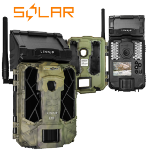 SpyPoint LINK-SOLAR - INFRARED FLASH (Camo) - CELLULAR + built-in viewer