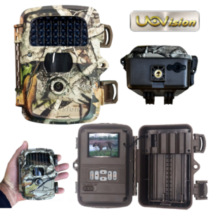 UOVision SELECT 30 - BLACK FLASH (Camo) + built-in viewer