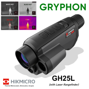 HIKMICRO GRYPHON GH25L - Handheld Thermal Monocular (+ Laser Range Finder)