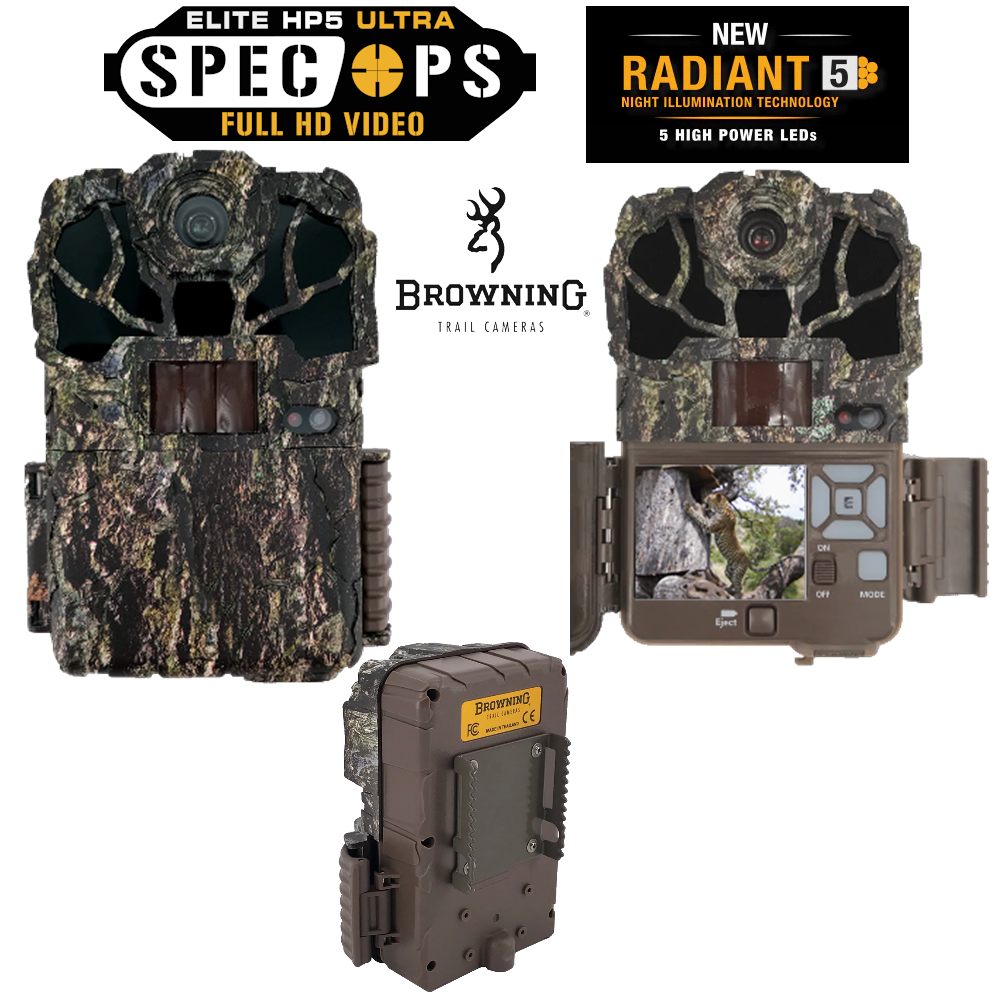 Browning Spec Ops ELITE HP5 ULTRA (46MP) - BLACK FLASH (BTC-8E-HP5U) + built-in viewer