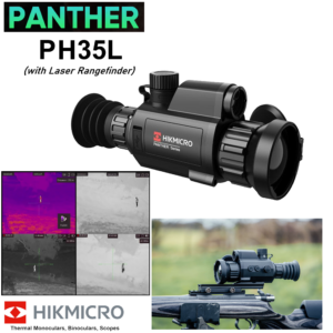 HIKMICRO PANTHER PH35L Thermal Scope (+ Laser Range Finder)