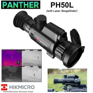 HIKMICRO PANTHER PH50L Thermal Scope (+ Laser Range Finder)