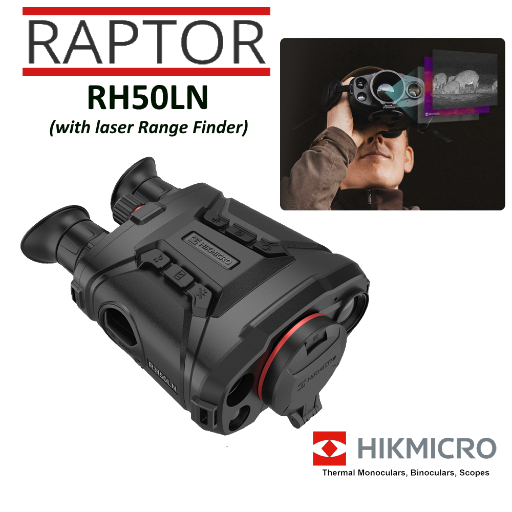 HIKMICRO RAPTOR RH50LN - (Dual) Thermal Binocular