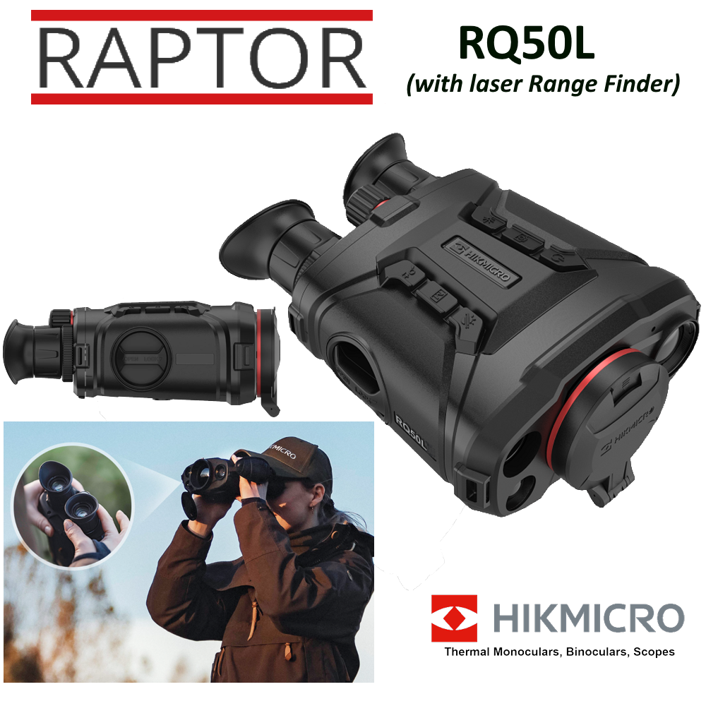HIKMICRO RAPTOR RQ50L - (Dual) Thermal Binocular