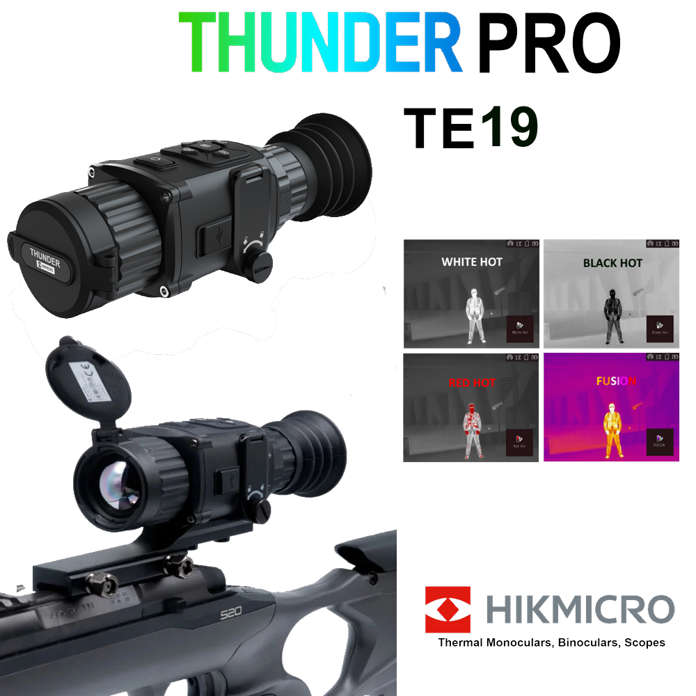 HIKMICRO THUNDER Pro TE19 - Thermal Scope