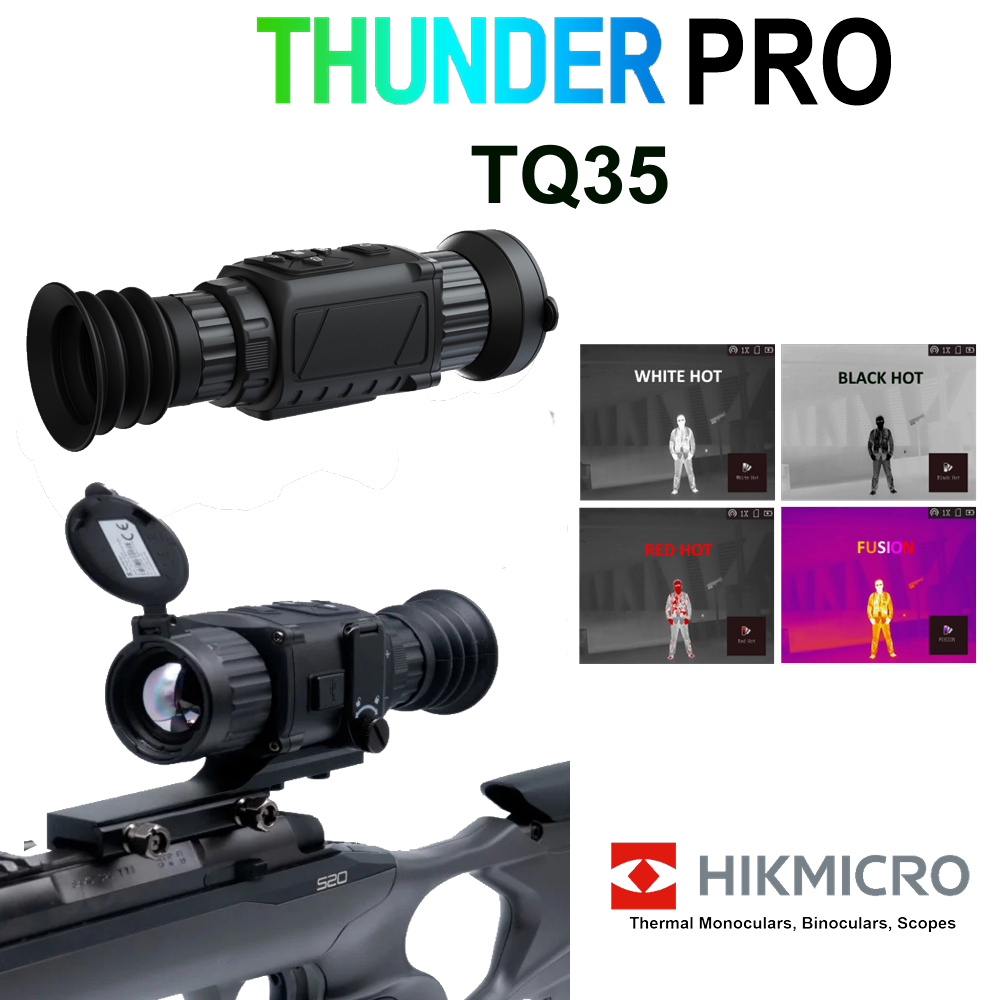 HIKMICRO THUNDER Pro TQ35 - Thermal Scope