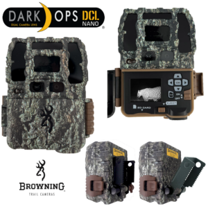 Browning Dark Ops PRO DCL NANO Dual Lens (26MP) - BLACK FLASH (BTC-6DCLN) + built-in viewer
