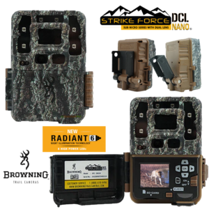Browning Strike Force PRO DCL NANO Dual Lens (26MP) - INFRARED FLASH (BTC-5DCLN) + built-in viewer