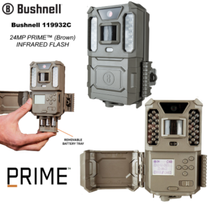 Bushnell 119932C - 24MP PRIME™ (Brown) - INFRARED FLASH