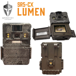 SPARTAN SR5-CX Lumen (Dual Flash) - STROBE + WHITE LED FLASH + built-in viewer (camo)