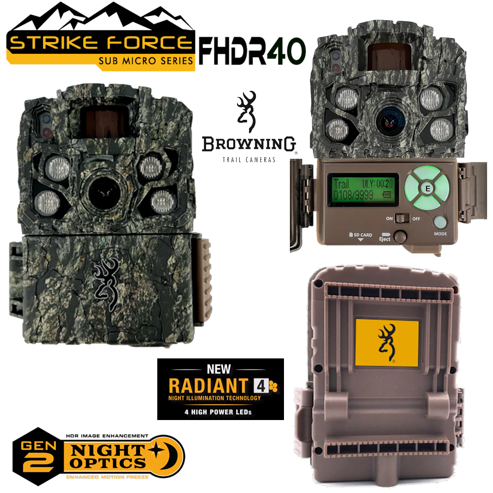 Browning Strike Force FHDR40 (40MP) - INFRARED FLASH (BTC-5FHDR40)