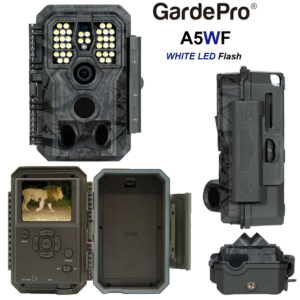 GardePro A5WF (48MP) - WHITE LED FLASH (Camo) + built-in viewer