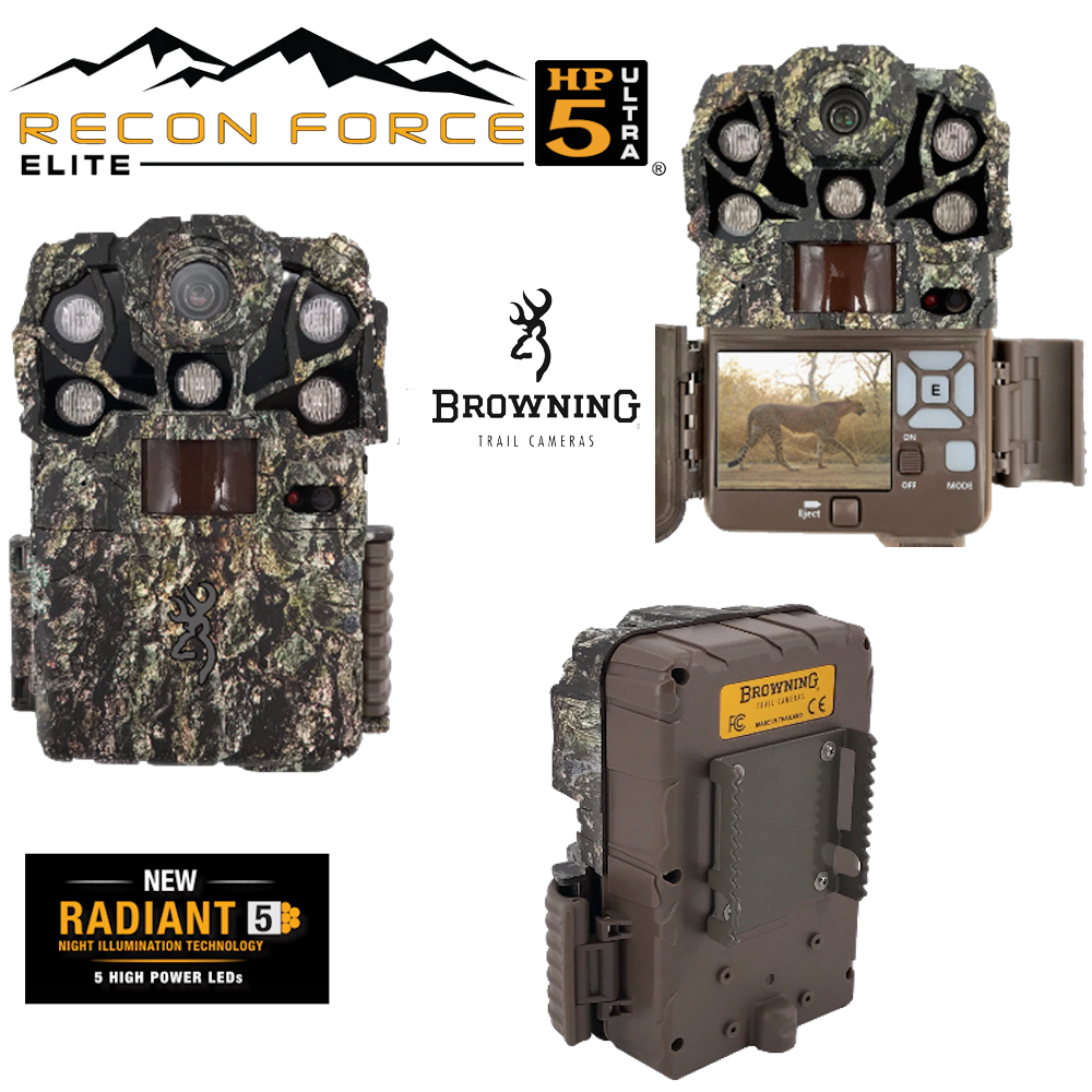 Browning Recon Force ELITE HP5 ULTRA (46MP) - INFRARED FLASH (BTC-7E-HP5U) + built-in viewer