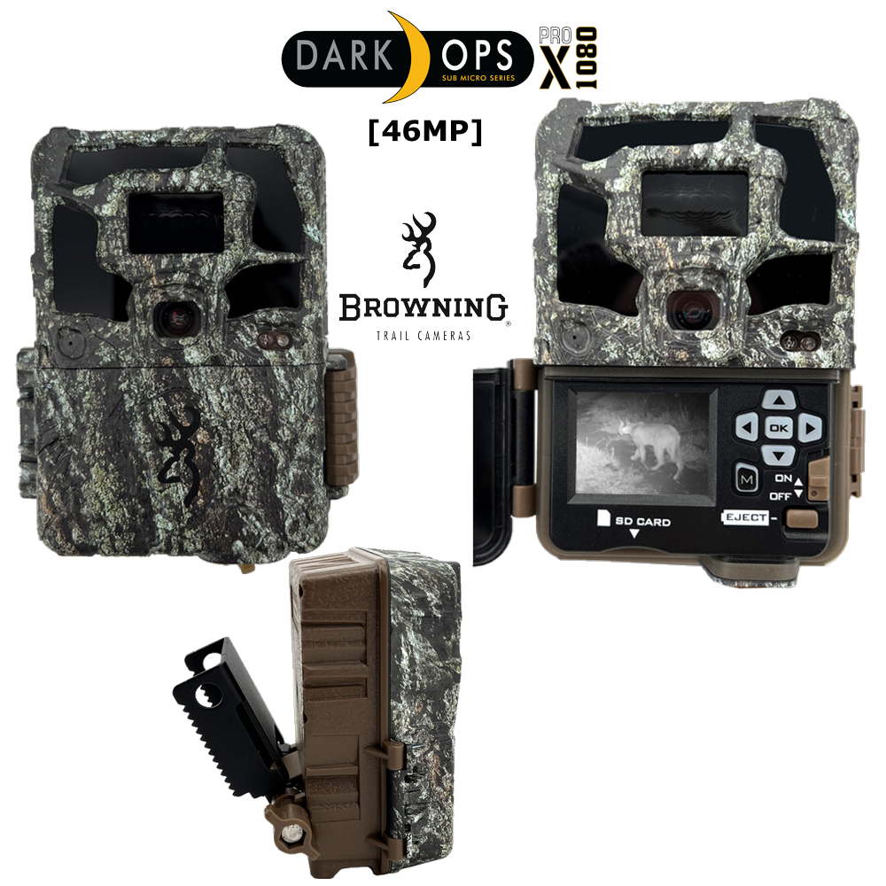 Browning Dark Ops ProX 1080 (46MP) - BLACK FLASH (BTC-6PX-1080) + built-in viewer